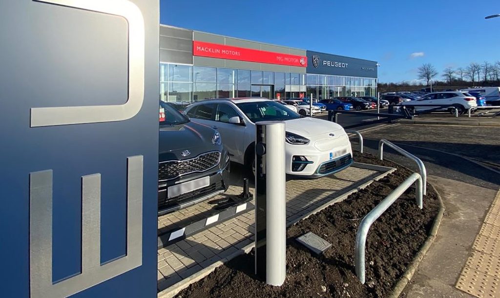 Peugeot Macklin Motors EV Charger Installation