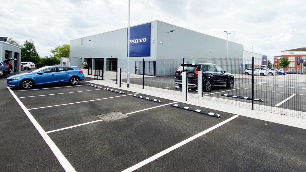 ev chargers volvo dealership